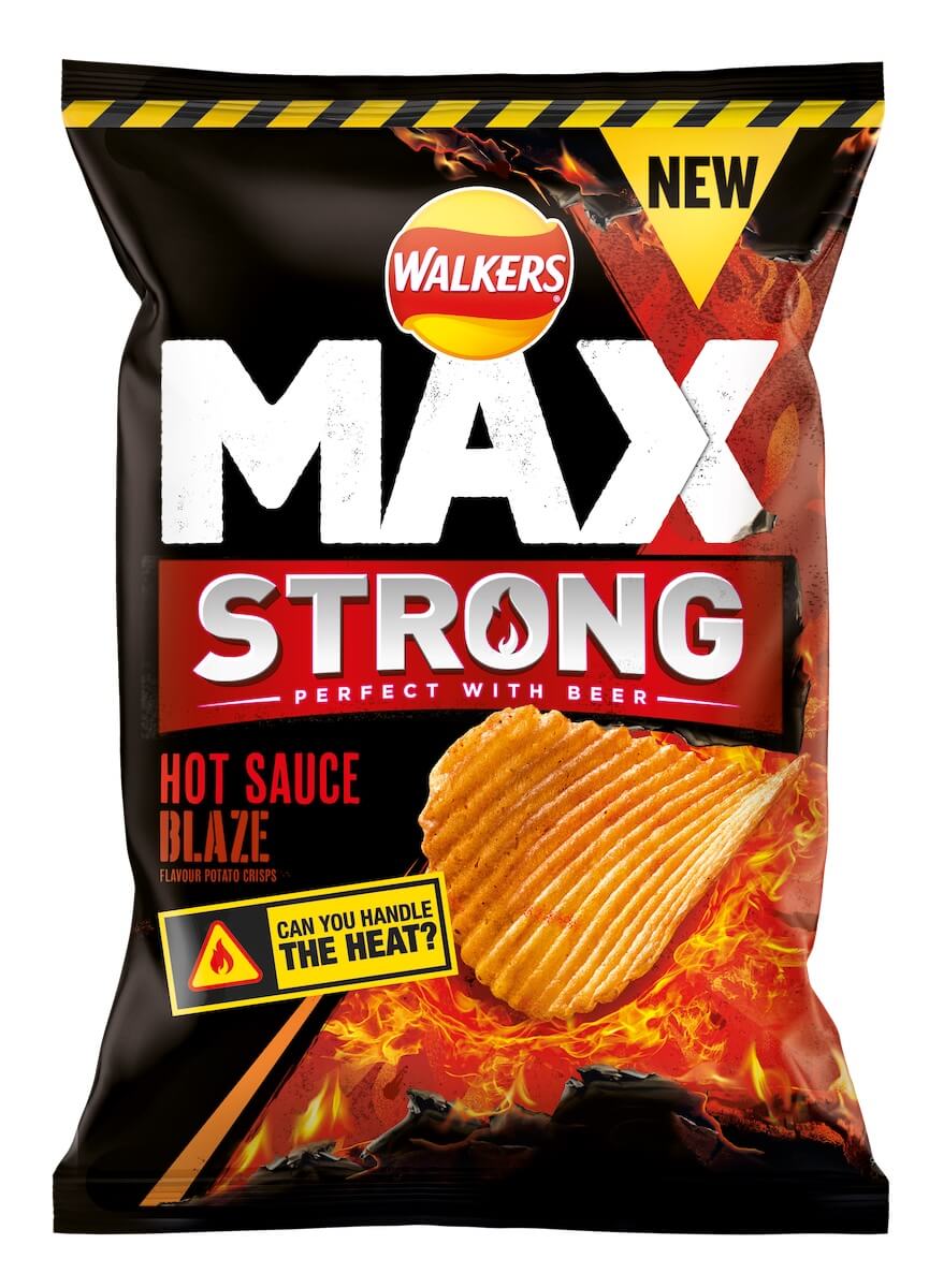 Walkers Max Strong Hot Sauce 140g