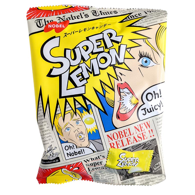 Läs mer om Nobel Super Candy Lemon 88g