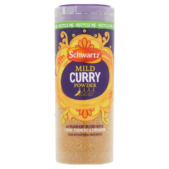Läs mer om Schwartz Curry Powder Mild 85g