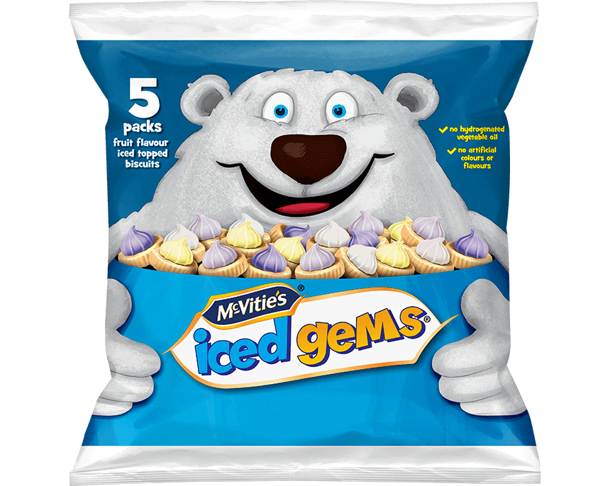 Mcvities Iced Gems 138g