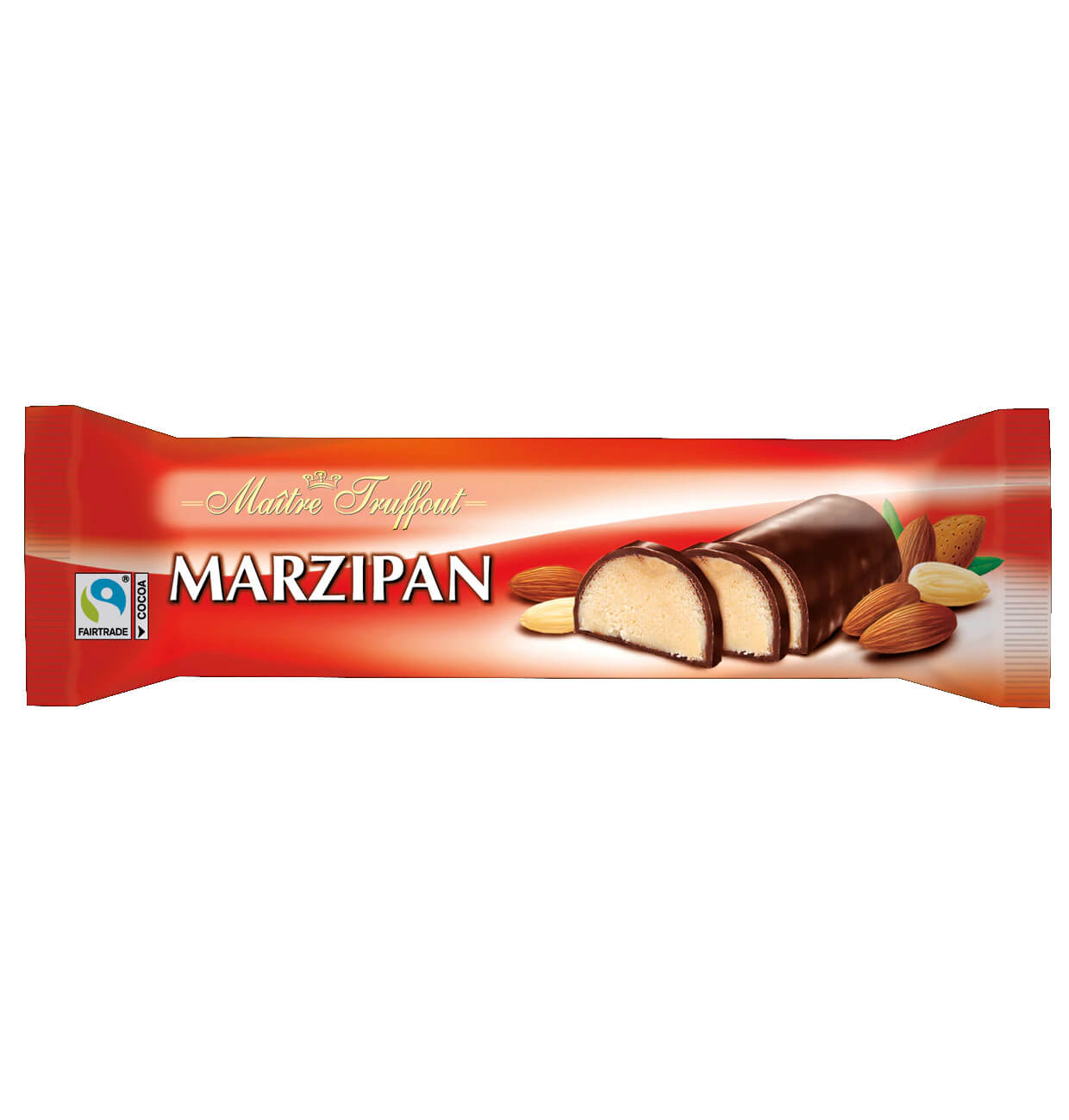 Läs mer om Maitre Truffout Marzipan with Dark Chocolate 100g