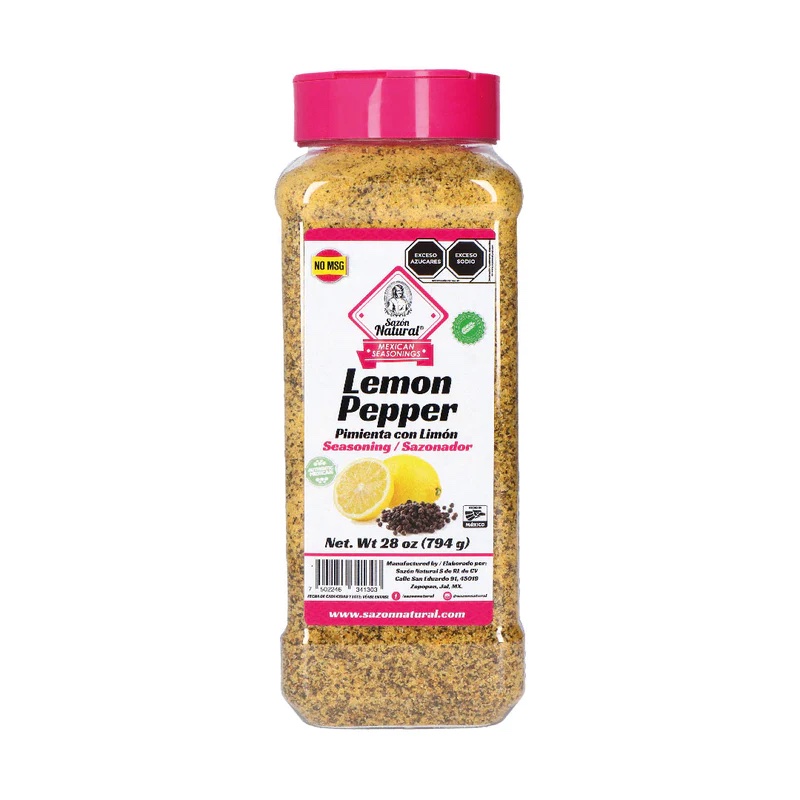 Läs mer om Sazon Lemon Pepper Seasoning 794g