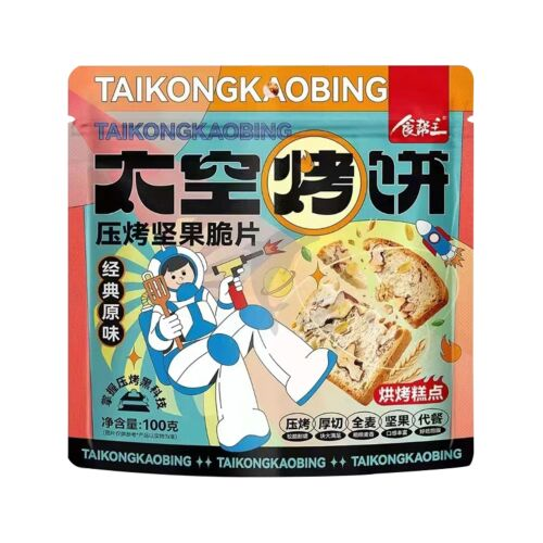 Läs mer om ShiBangZhu Toasted Nut Bread Original 100g