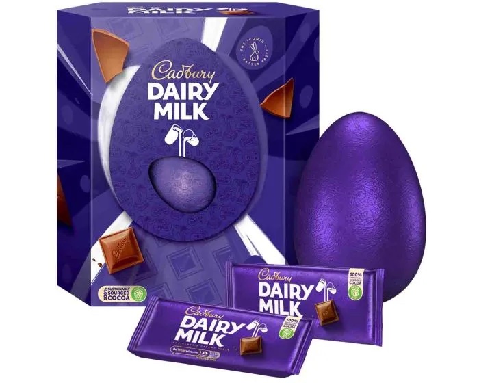 Läs mer om Cadbury Dairy Milk Giant Egg 515g