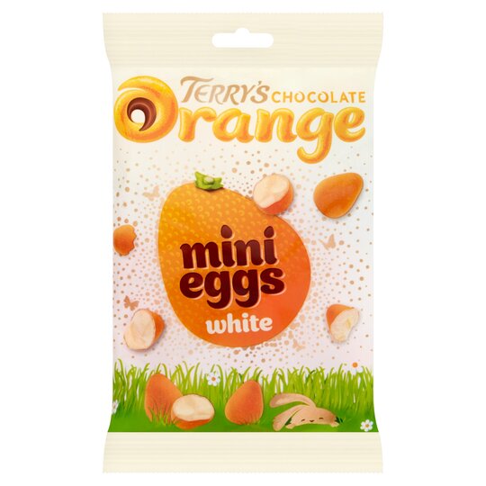 Läs mer om Terrys Chocolate Orange White Chocolate Mini Eggs 80g