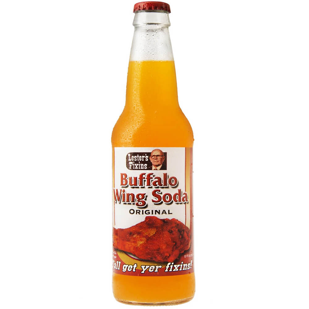 Läs mer om Rocket Fizz Lesters Fixins - Buffalo Wing Soda 355ml