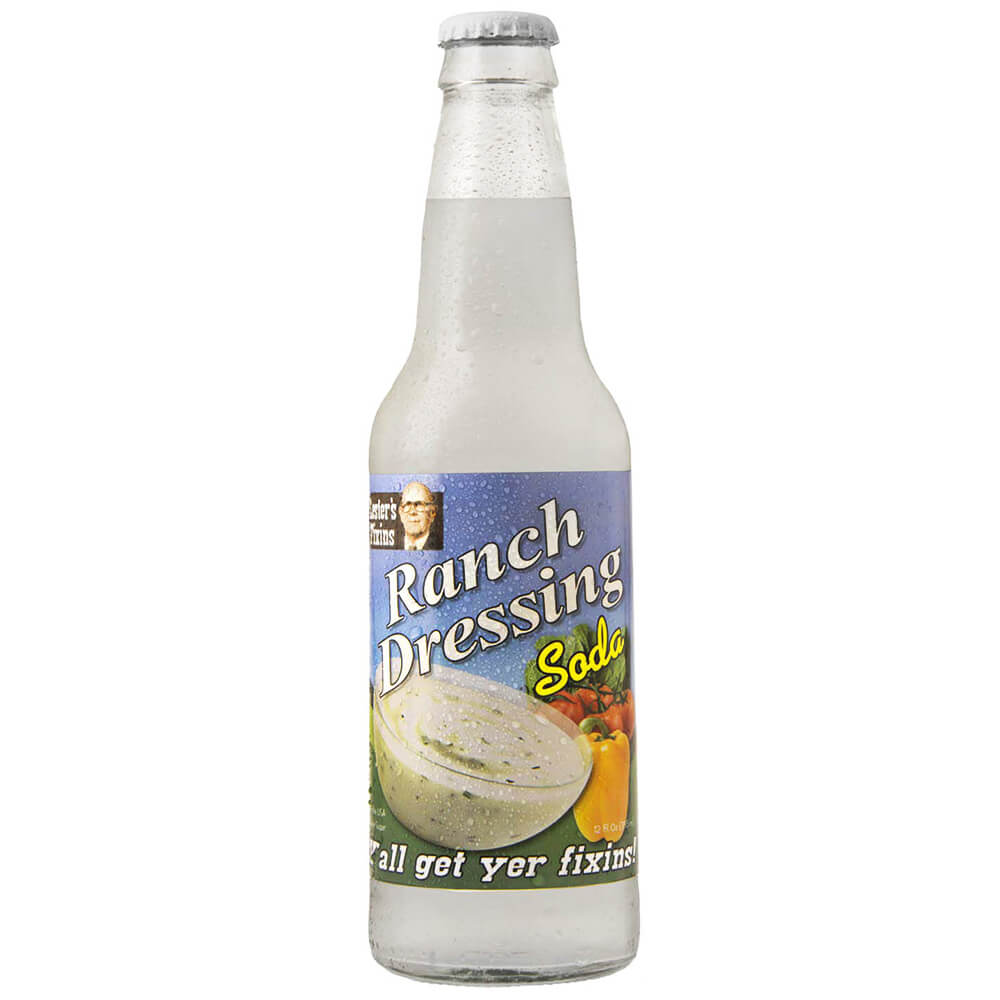 Läs mer om Rocket Fizz Lesters Fixins - Ranch Dressing Soda 355ml