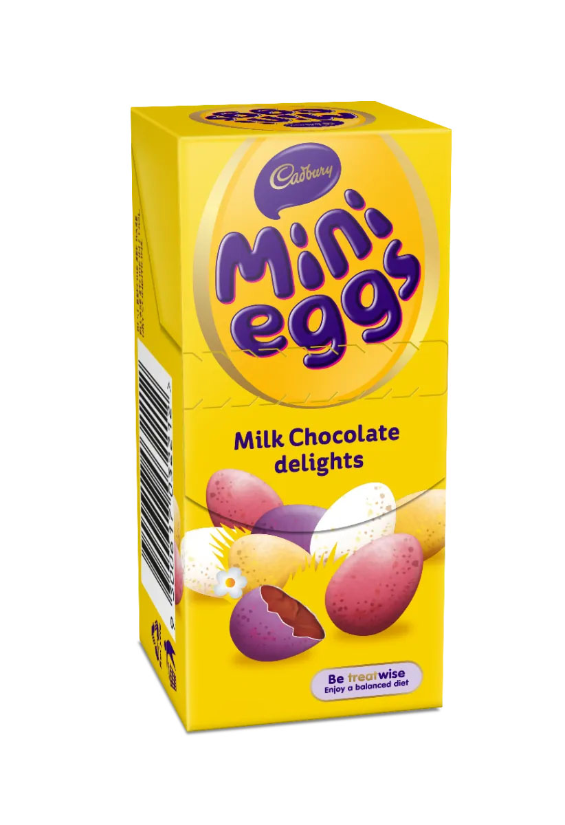 Läs mer om Cadbury Mini Eggs Carton 38g