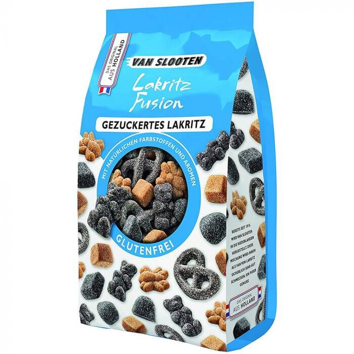 Läs mer om Van Slooten Lakritz Fusion 400g