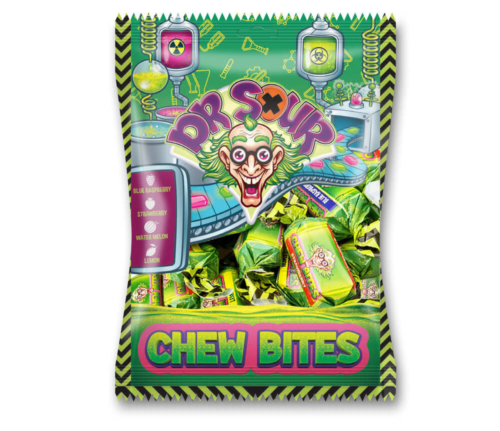 Läs mer om Dr Sour Chew Bites 180g