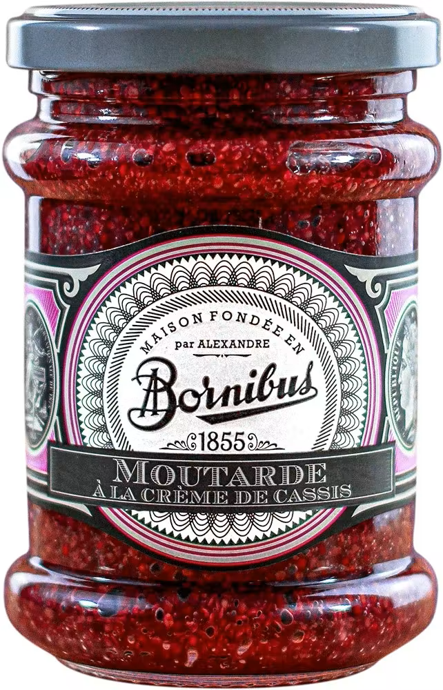 Bornibus Moutarde Svartvinbärssenap 245g