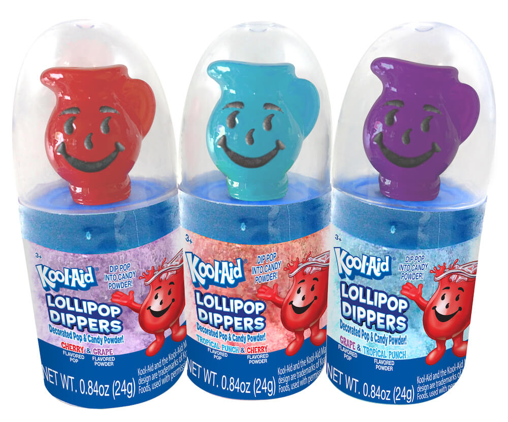 Läs mer om Kool-Aid Lollipop Dippers 24g