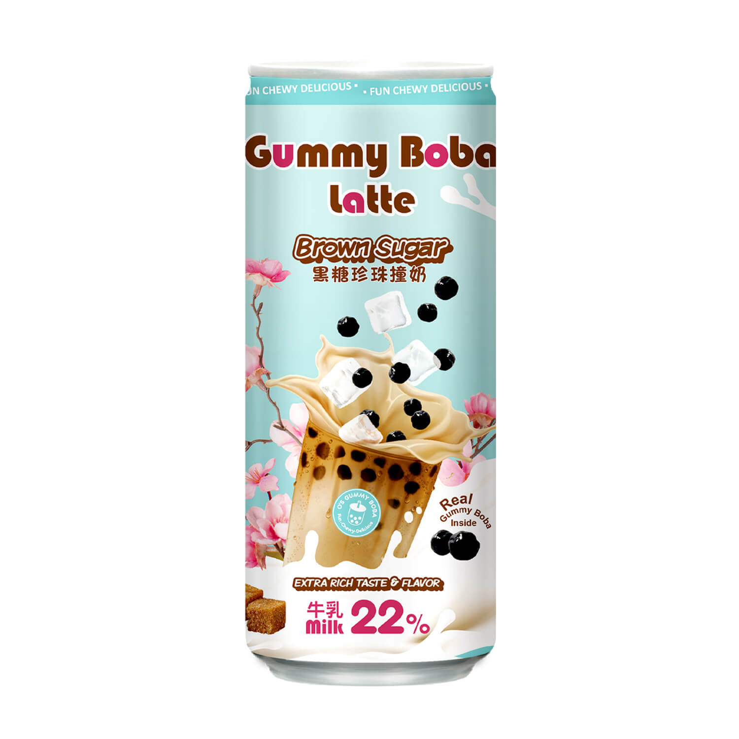 Läs mer om Os Gummy Boba Latte - Brown Sugar 470ml