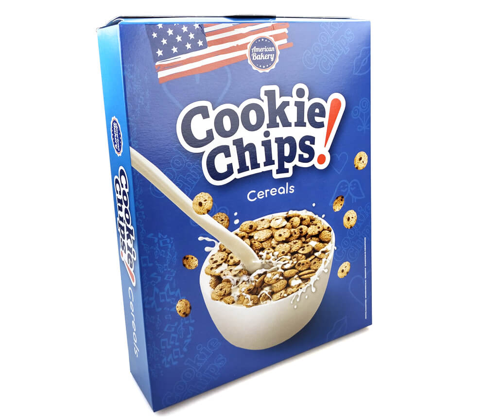 Läs mer om American Bakery Cookie Chips Cereal 180g