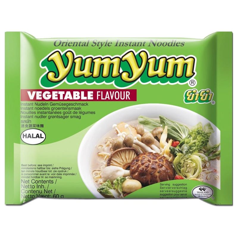 Läs mer om Yum Yum Instant Noodle Vegetable Flavour 60g