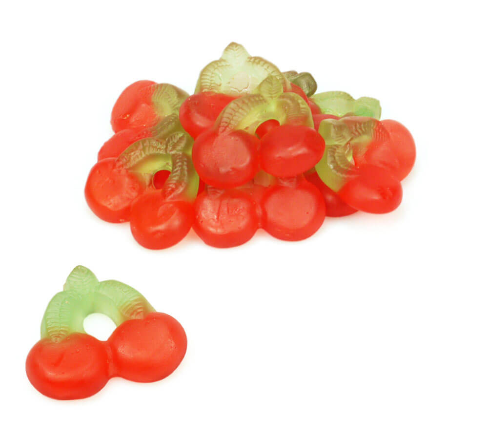 Läs mer om De Bron Cherry Gums Sugarfree 1kg
