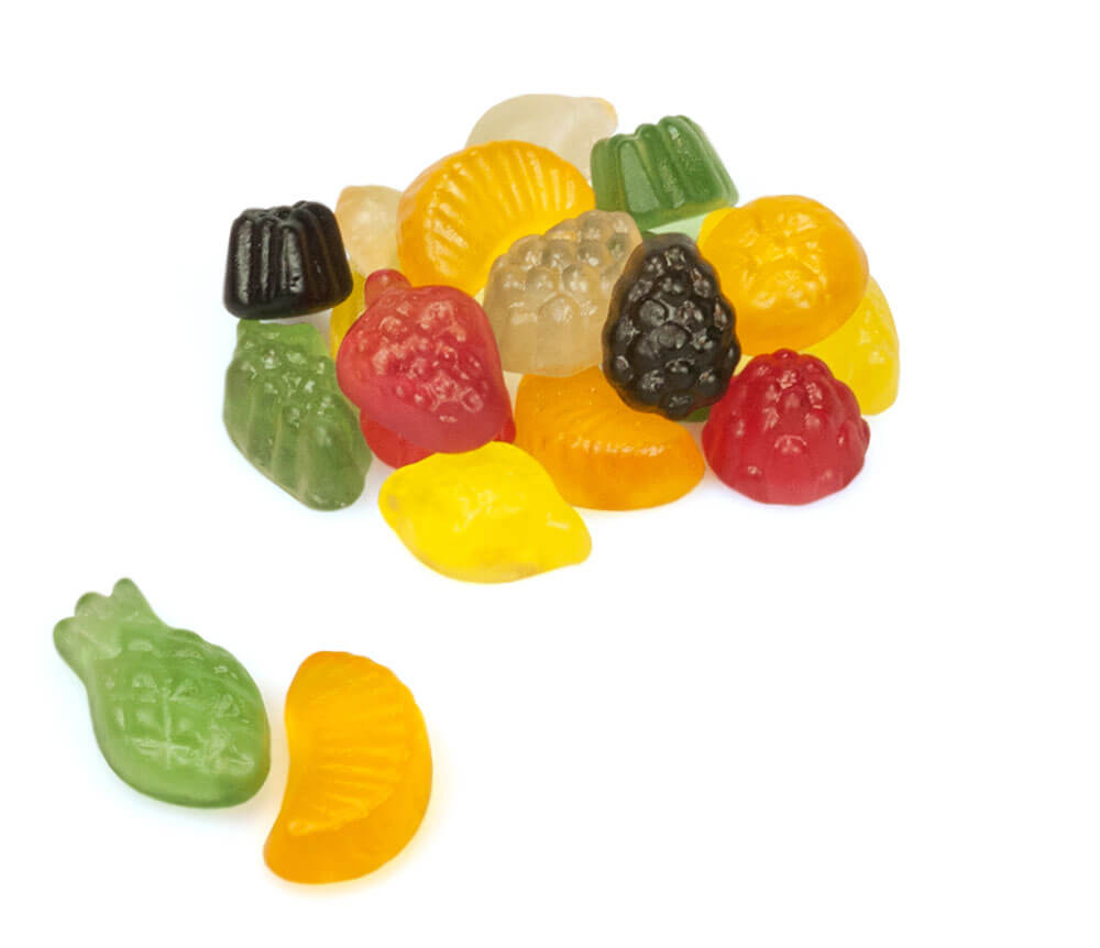 De Bron Fruitgums Sugarfree 1kg