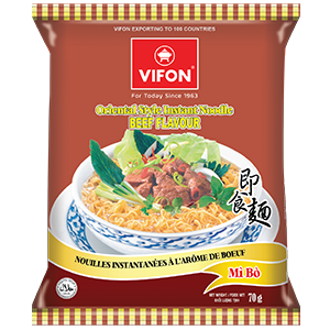 Vifon Instant Noodle - Oriental Style Beef Flavour 70g