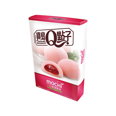 Läs mer om Taiwan Dessert - Mochi Cake Strawberry 104g