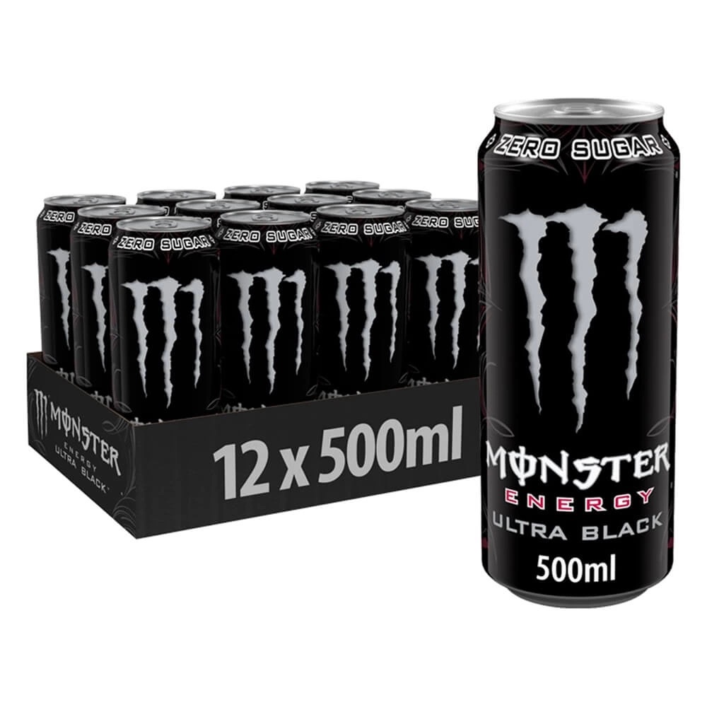 Monster Ultra Black Cherry Zero 500ml x 12st