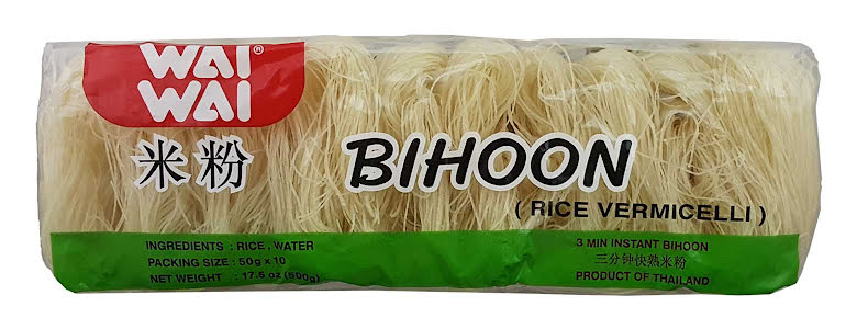 Läs mer om Wai Wai Bihoon Risnudlar 500g