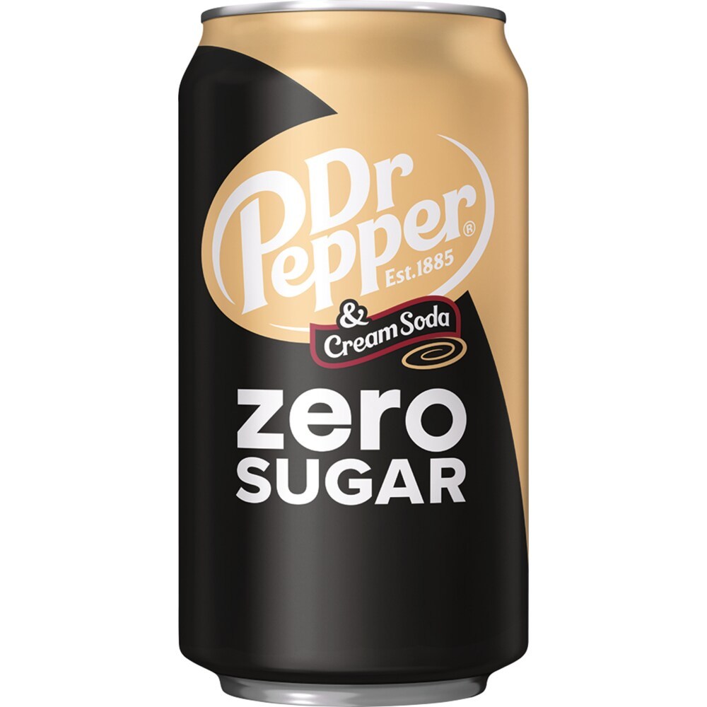 Läs mer om Dr Pepper & Cream Soda Zero Sugar 355ml