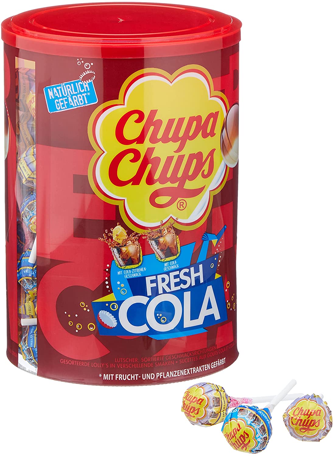 Läs mer om Chupa Chups Fresh Cola 100st