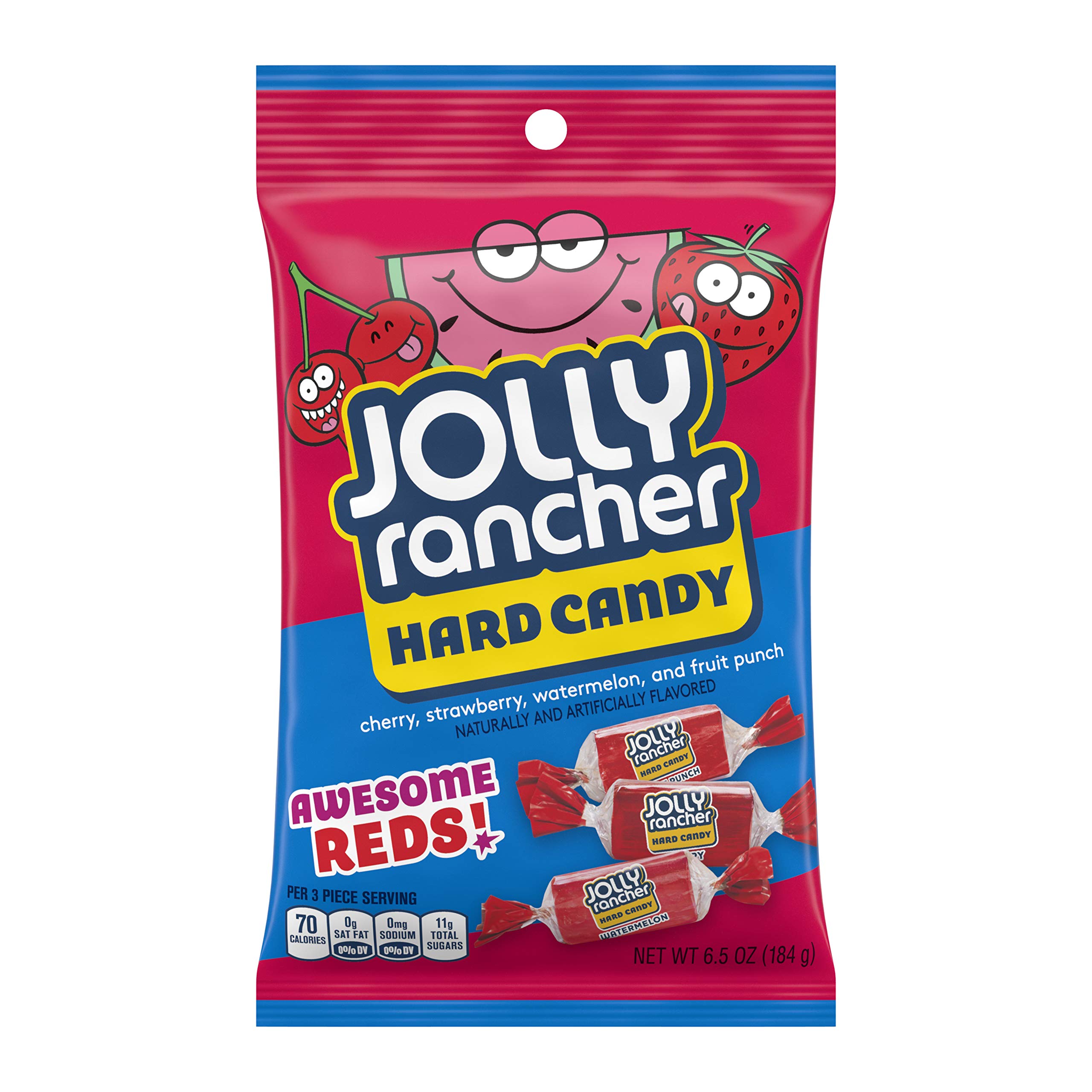 Läs mer om Jolly Rancher Awesome Reds 184g