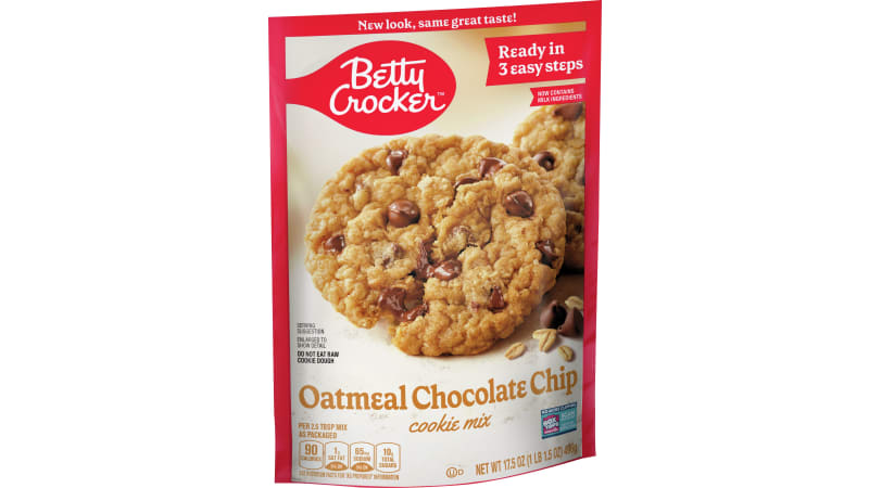 Läs mer om Betty Crocker Cookie Mix Oatmeal Chocolate Chip 496g