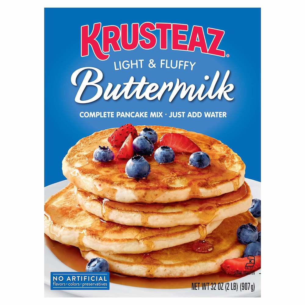 Läs mer om Krusteaz Light & Fluffy Buttermilk Complete Pancake Mix 907g