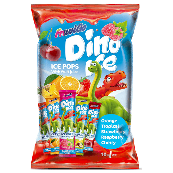 Läs mer om Dino Ice Pops 10-Pack 500ml