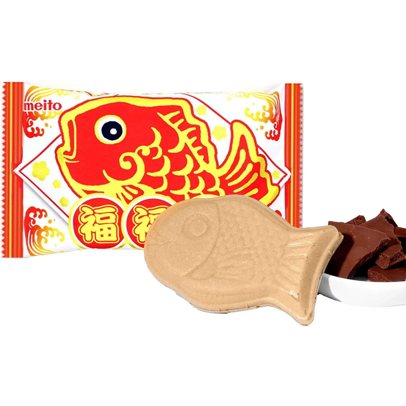 Läs mer om Meito Fukufuku Chocolate Flavour 16.5g