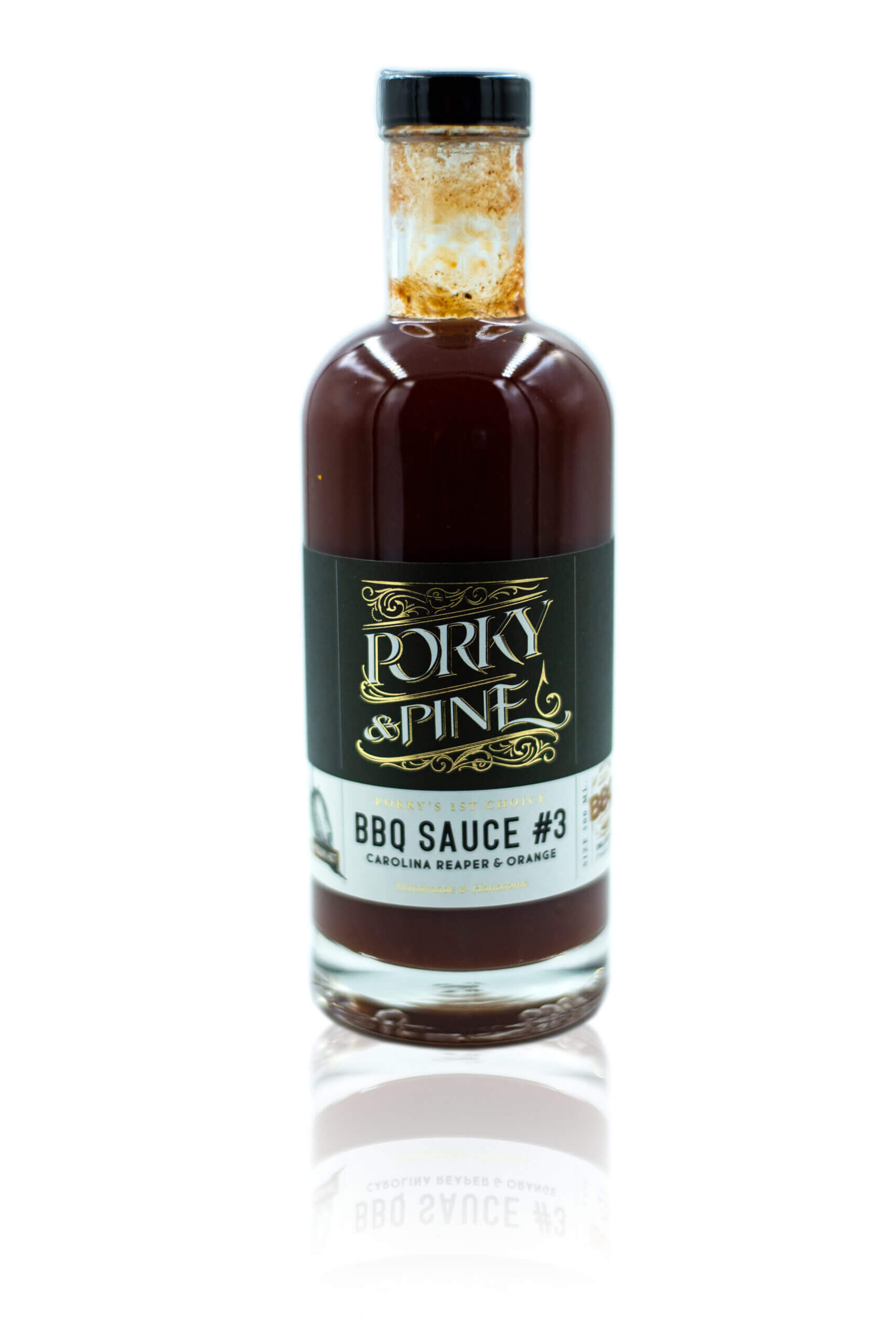 Porky & Pine BBQ Sauce Carolina Reaper & Orange 500ml