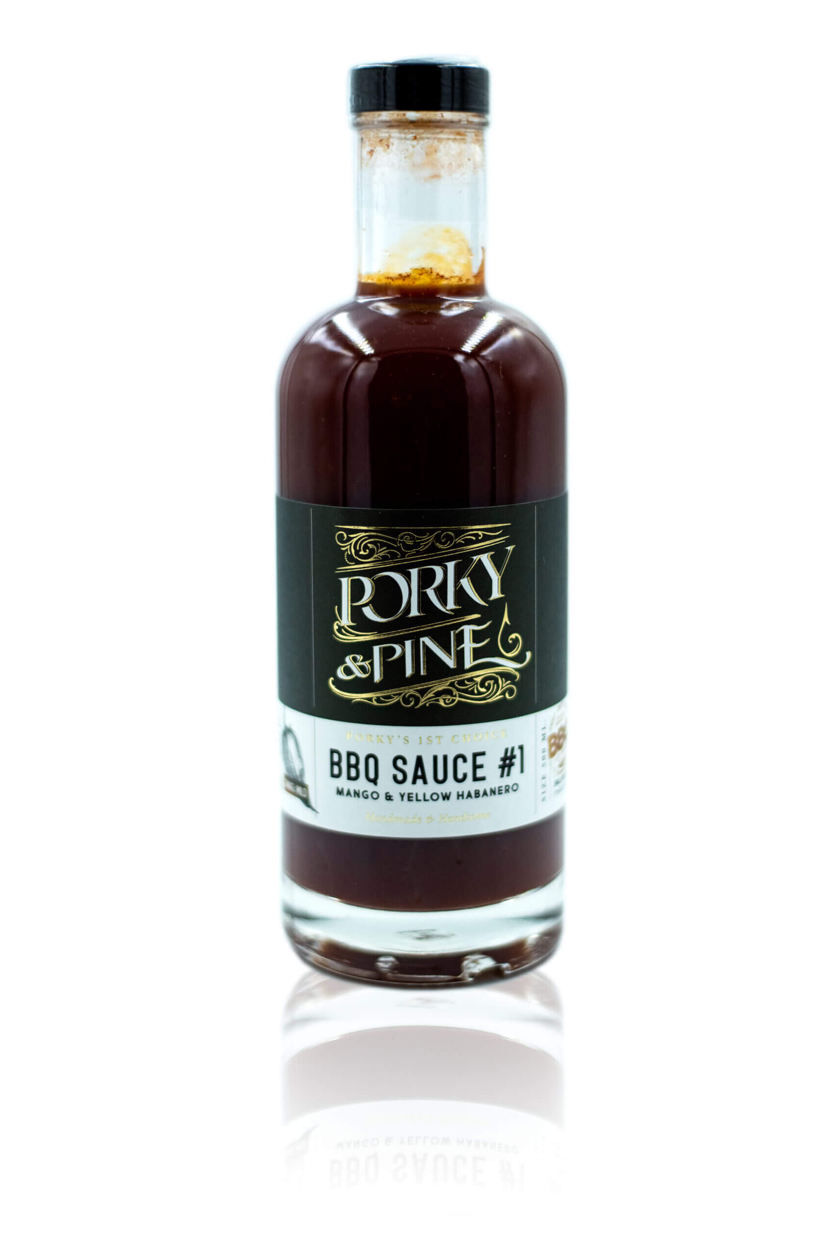 Porky & Pine BBQ Sauce Gul Habanero & Mango 500ml