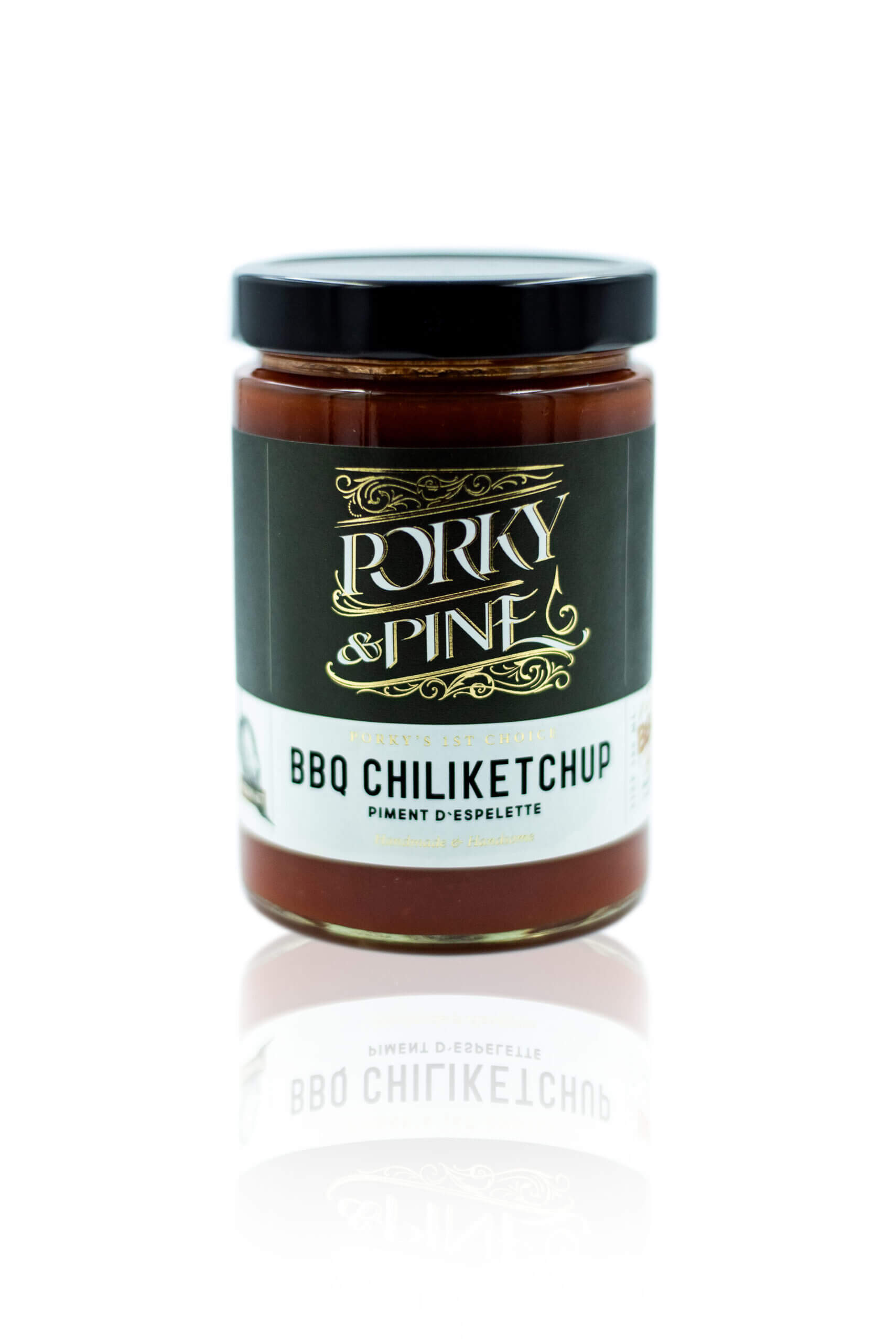 Läs mer om Porky & Pine BBQ Ketchup Chili Espelette 580ml