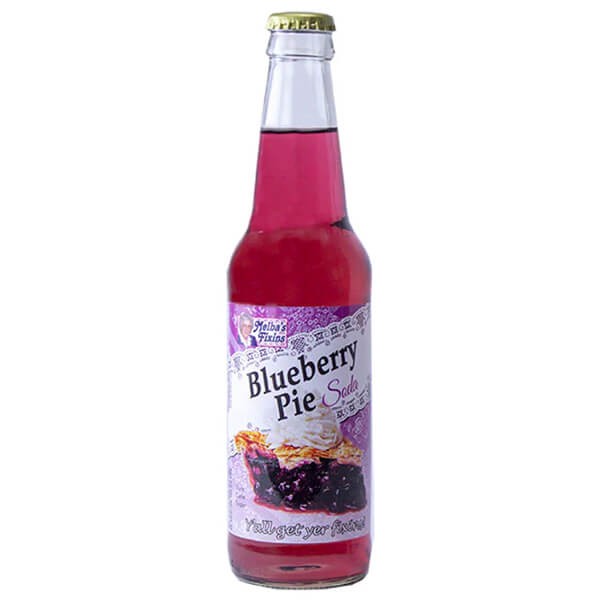 Läs mer om Rocket Fizz Melbas Fixins - Blueberry Pie 355ml