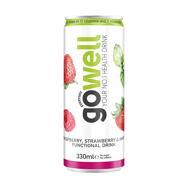 Läs mer om Gowell Raspberry Strawberry Mint 33cl