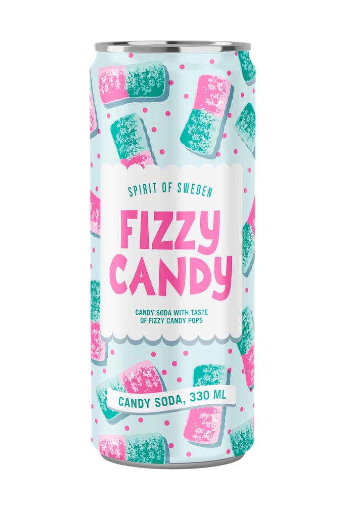 Läs mer om Spirit Of Sweden - Fizzy Candy Soda 330ml