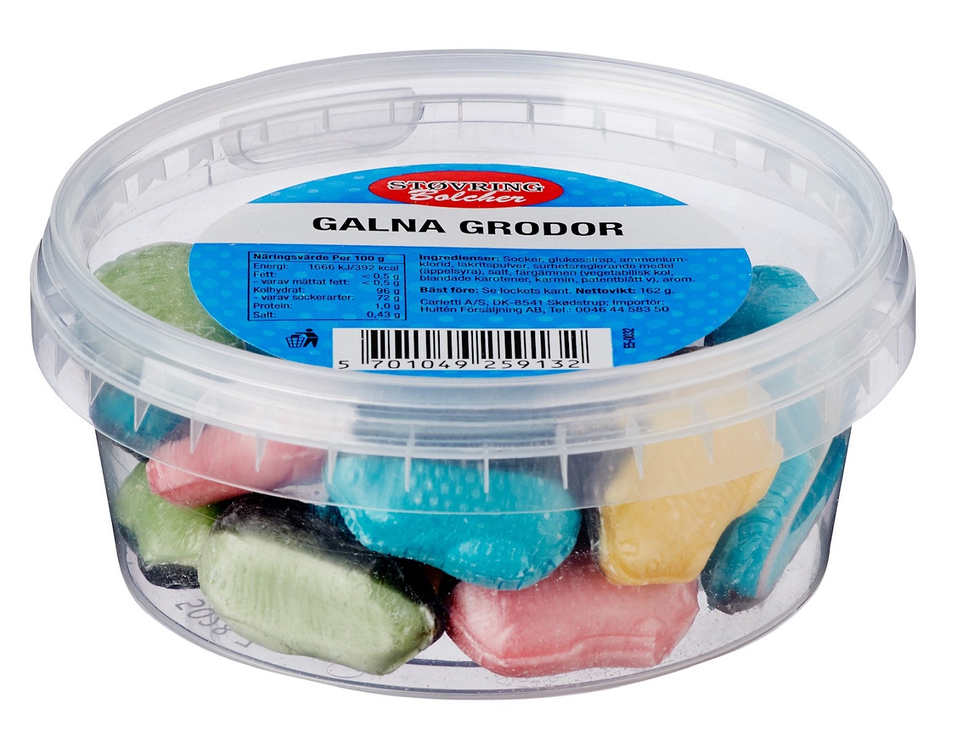 Stövring Galna Grodor 162g