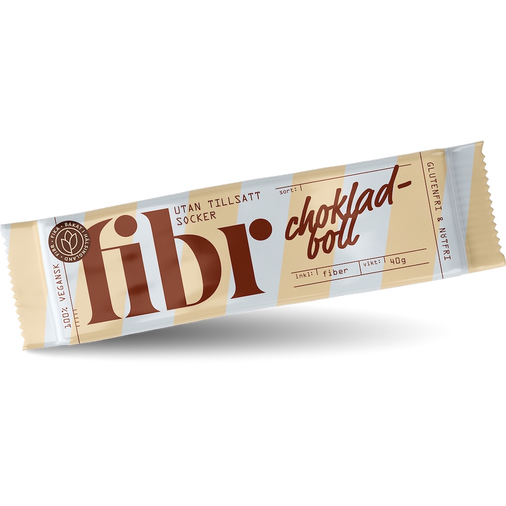 Läs mer om Fibr Chokladboll 40g