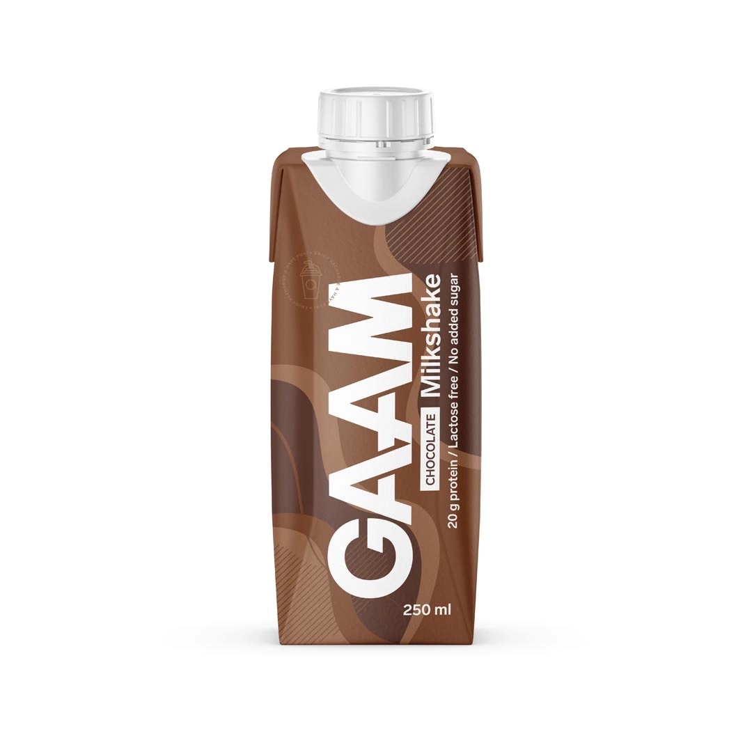 Läs mer om GAAM Milkshake - Chocolate 25cl