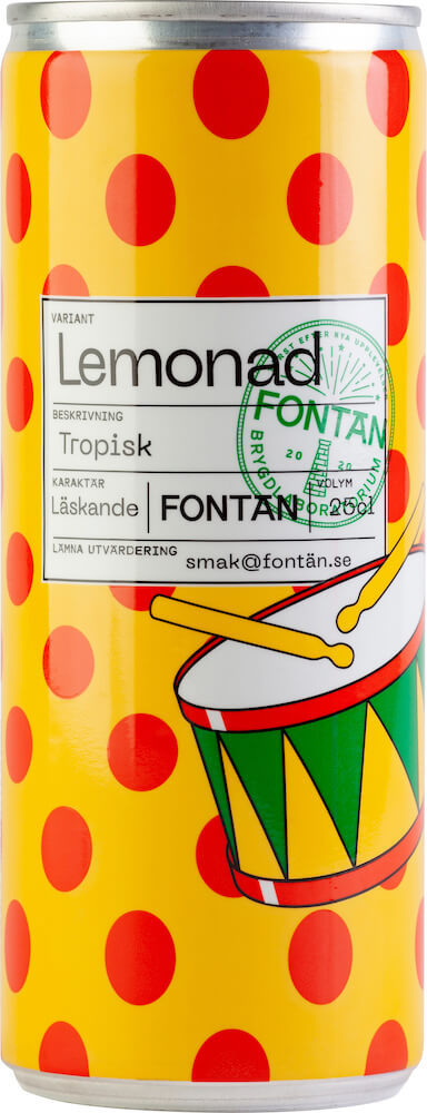 Läs mer om Fontän Lemonad - Tropisk 25cl