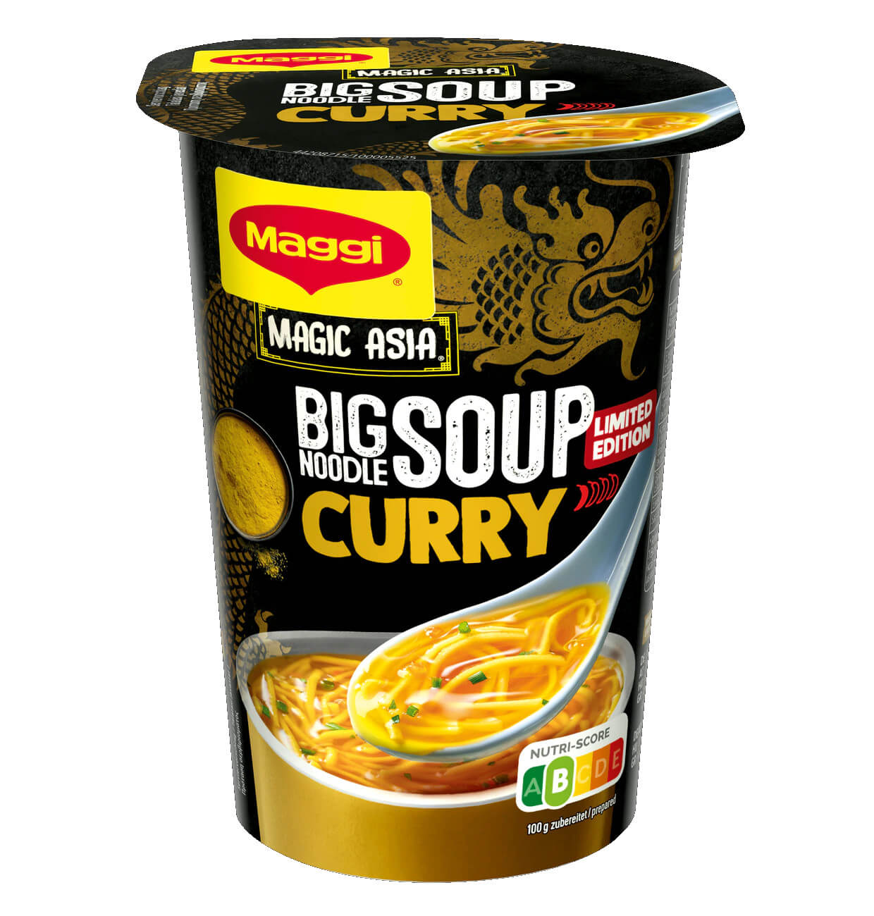 Läs mer om Magic Asia Big Noodle Soup - Curry Taste 78g