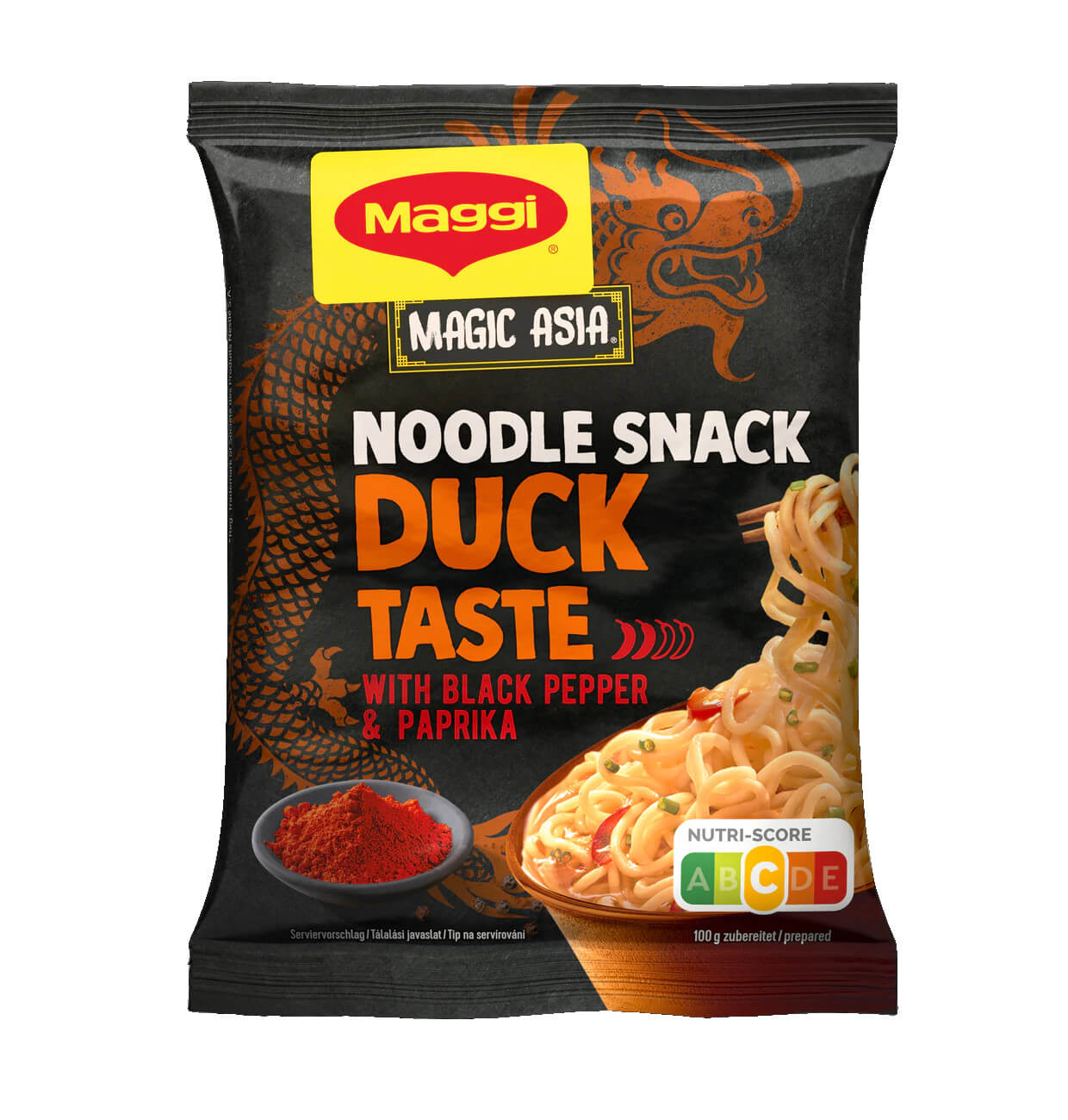 Läs mer om Magic Asia Noodle Snack - Duck Taste 62g