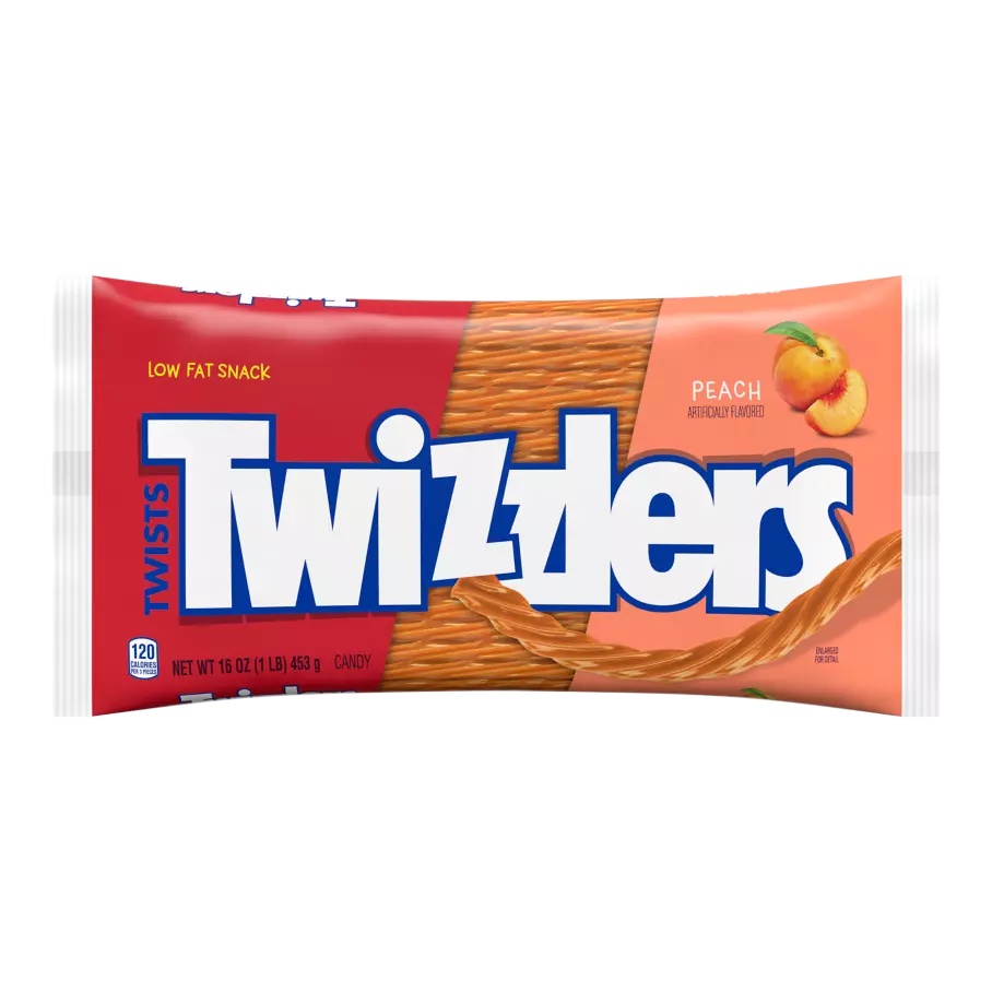 Läs mer om Twizzlers Peach 453g