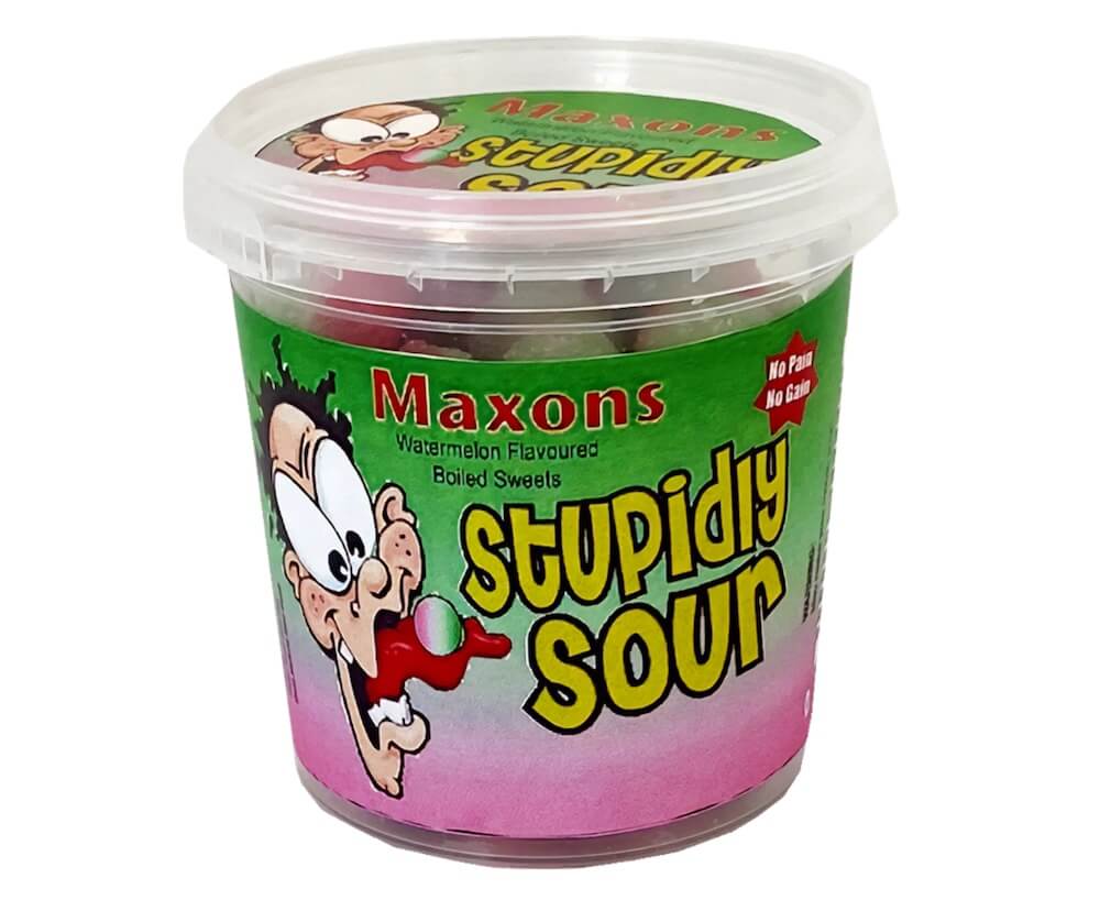 Läs mer om Maxons Stupidly Sour - Watermelon 100g