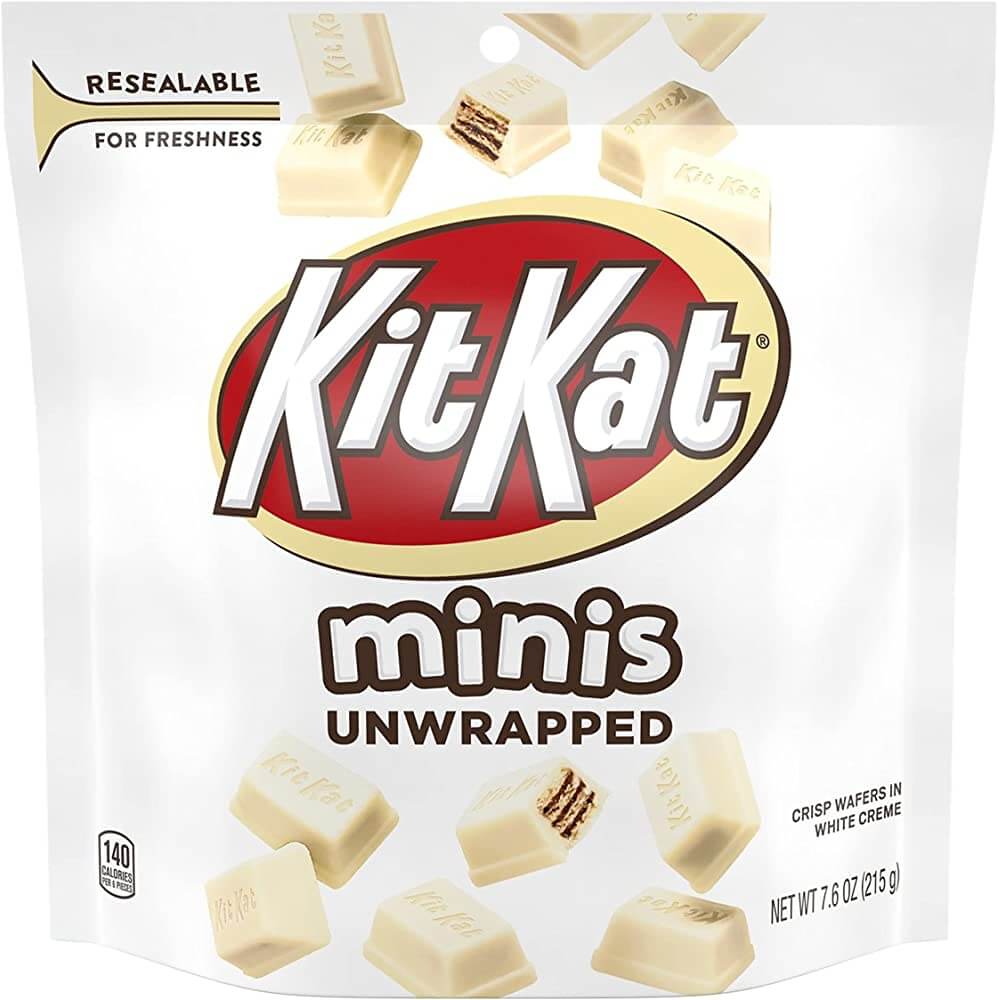 Läs mer om KitKat White Minis Unwrapped 215g