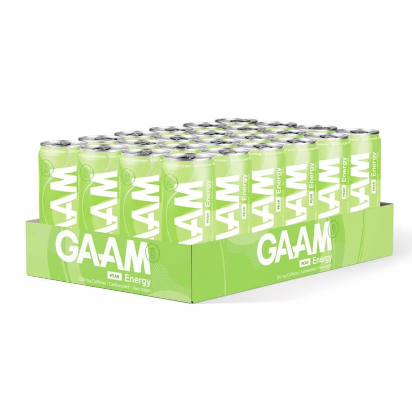 Läs mer om GAAM Energy - Pear 33cl x 24st