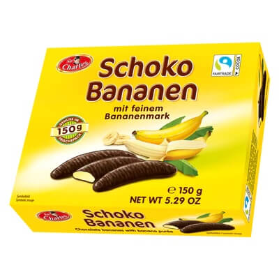 Sir Charles Chokladbananer 150g