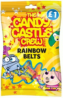 Läs mer om Candy Castle Crew Rainbow Belts 120g